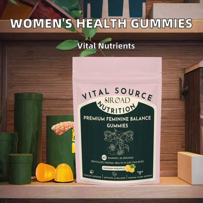 Feminine Balance Gummies - Premium Women's Health Vitamin Supplement