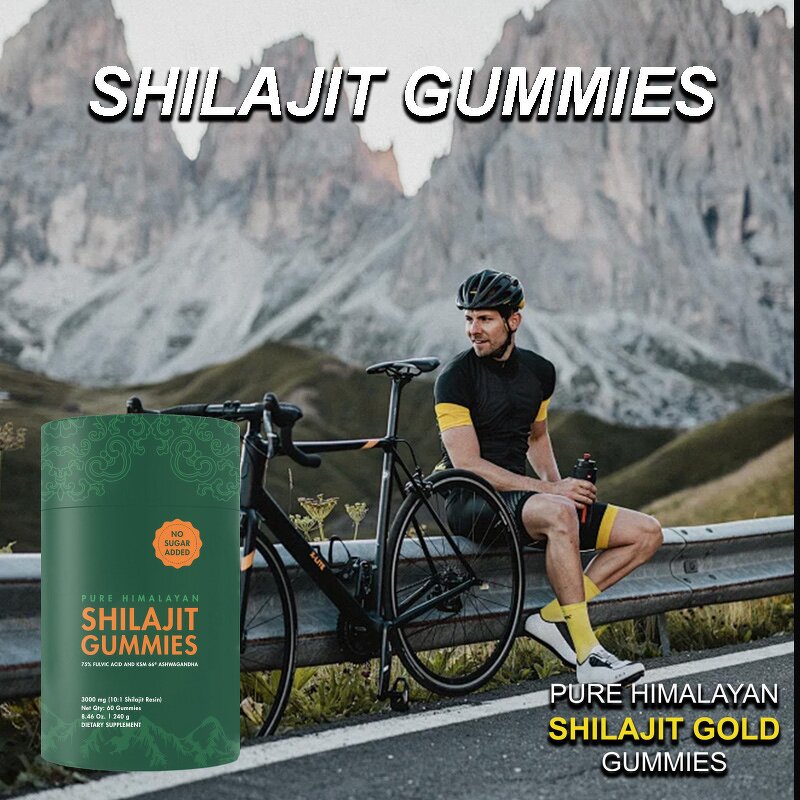 Himalayan Vegetarian Gummies - 2025 Custom Pure 60-Count Men Energy Immunity