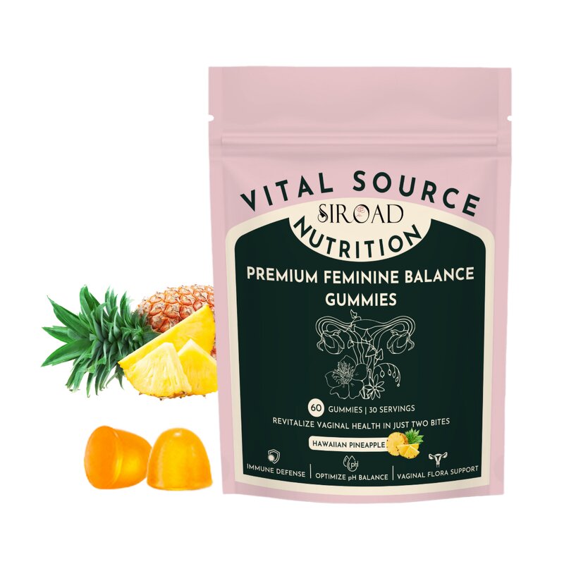 Feminine Balance Gummies - Premium Women's Health Vitamin Supplement