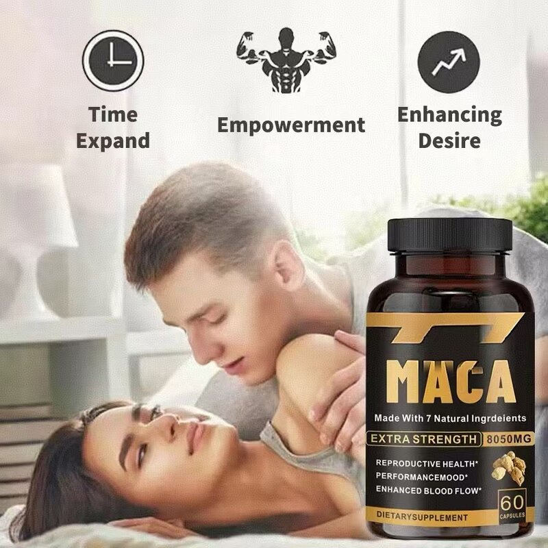 Maca Veggie Capsules - Hot Selling Private Label Immune Support Energy Supplement