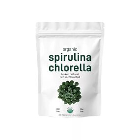 Spirulina Chlorella Tablets - 2025 Factory Wholesale Organic Dietary Supplement