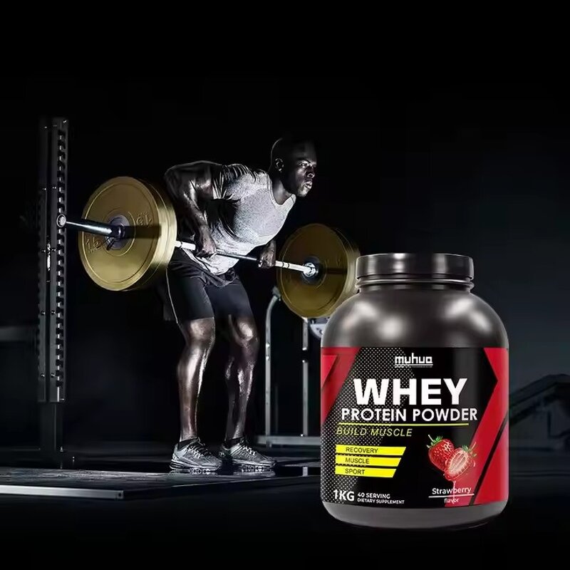 Strawberry Whey Protein Powder - Amazon Cross Border Customizable Supplement