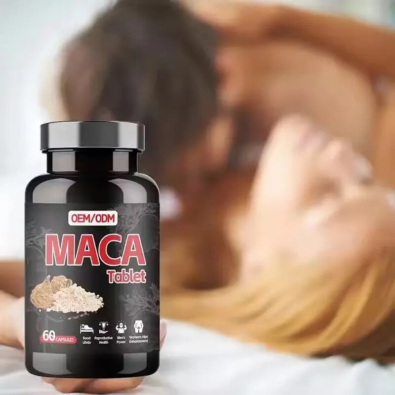 Black Maca Capsules Manufacturer - Natural for Energy Hormone Balance