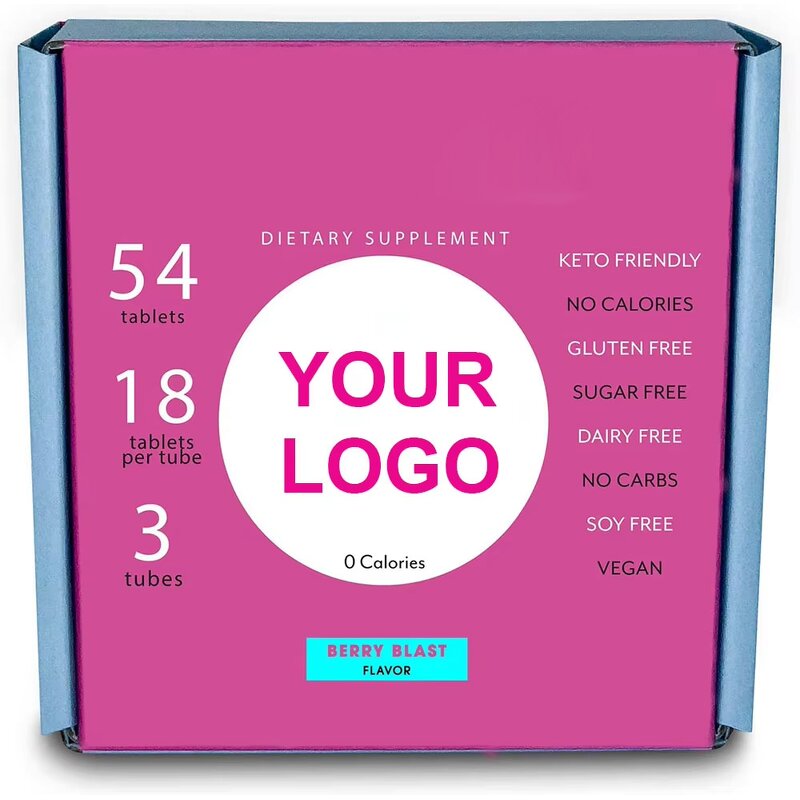 Keto Effervescent Tablets Manufacturer - with Garcinia Cambogia Vitamin C Sugar Free