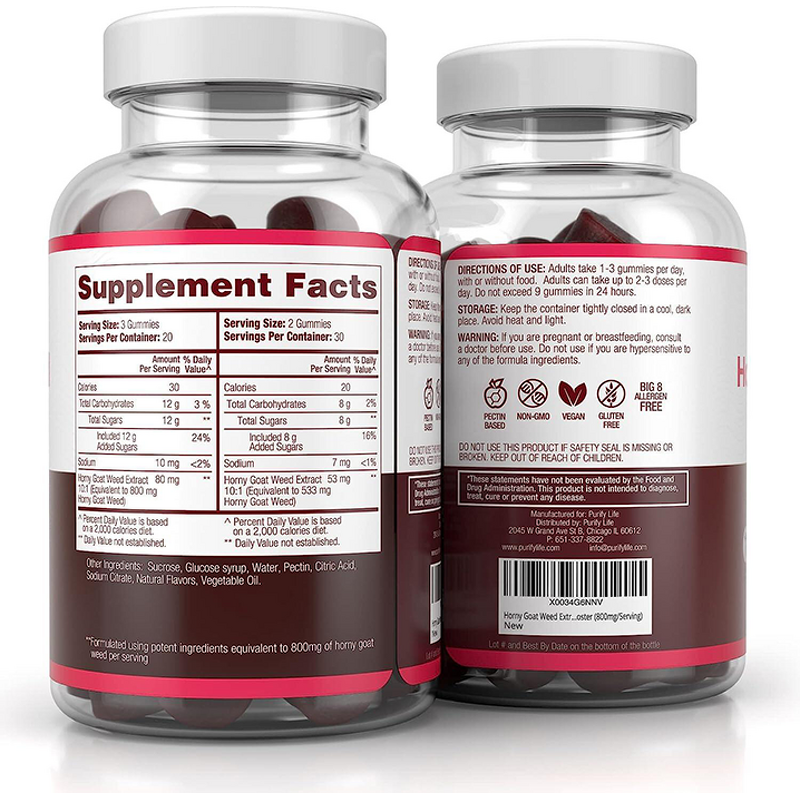 Horny Goat Weed Gummies Manufacturer - Preworkout Muscle Growth for Men Women & OEM Private Label