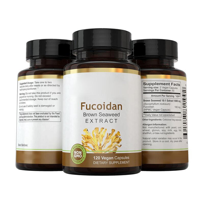 Fucoidan Capsule Manufacturer - Supplement & OEM Private Label