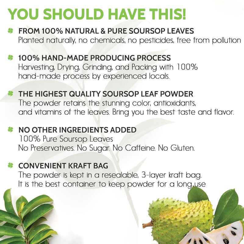 Soursop Extract Powder Manufacturer - Natural Graviola Fruit Extract