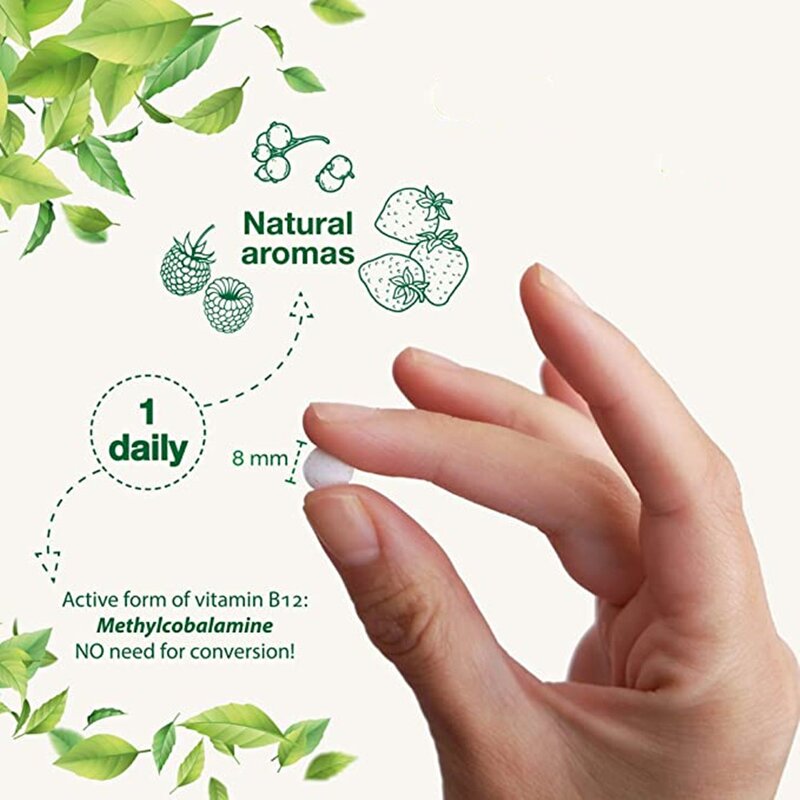 Vitamin B12 Tablets Manufacturer - Vegan 1000mcg Sublingual 120 Tablets & Private Label