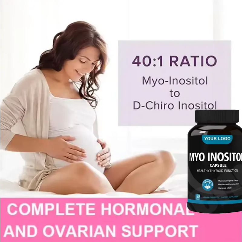 Inositol Capsule Manufacturer - Myo with Folate for Hormonal Balance & Women