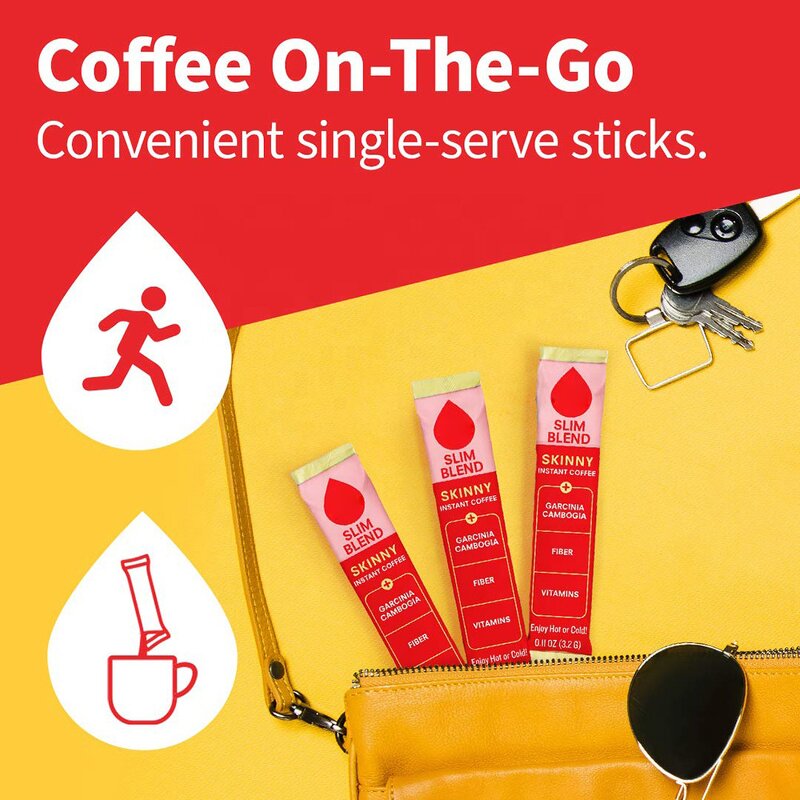 Slimming Coffee Powder Manufacturer - with Garcinia Cambogia Ginseng Instant Single Serve