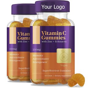 Vitamin C Gummies Manufacturer - Immune Booster with Zinc Echinacea & Private Label