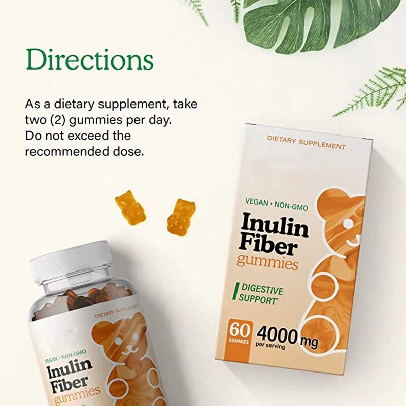 Prebiotic Fiber Gummies Manufacturer - Natural Herbal Inulin Fiber & Wholesale