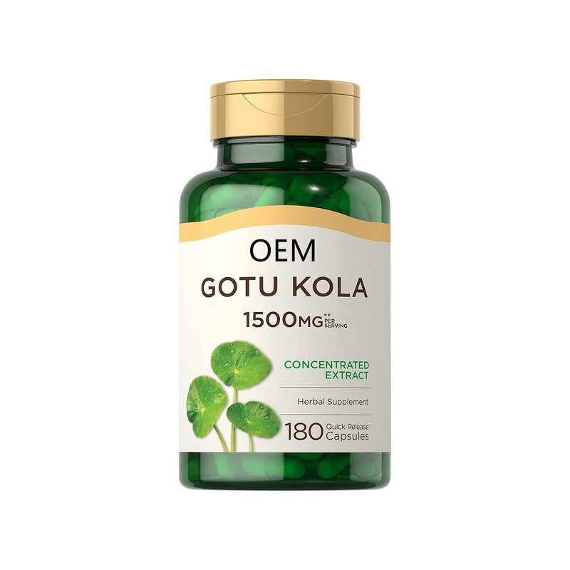 Gotu Kola Capsule Manufacturer - GMP Wheat-free Organic Extract & OEM