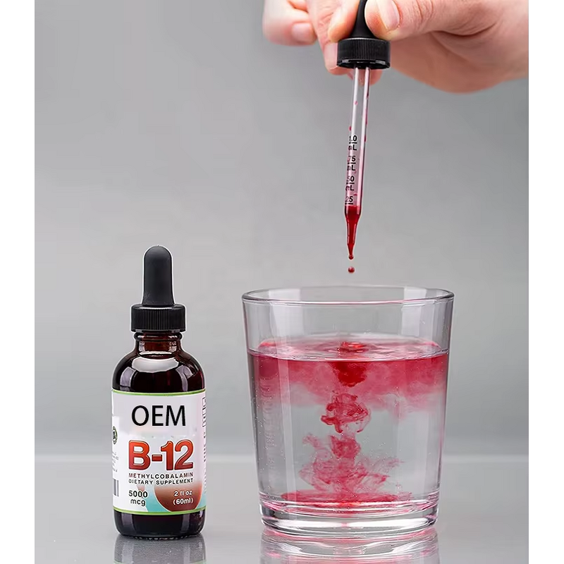 Vitamin B12 Drops Manufacturer - Natural Organic 5000mcg for Energy Mood