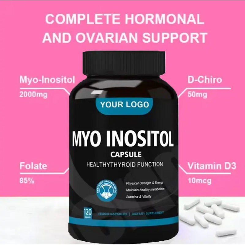 Inositol Capsule Manufacturer - Myo with Folate for Hormonal Balance & Women