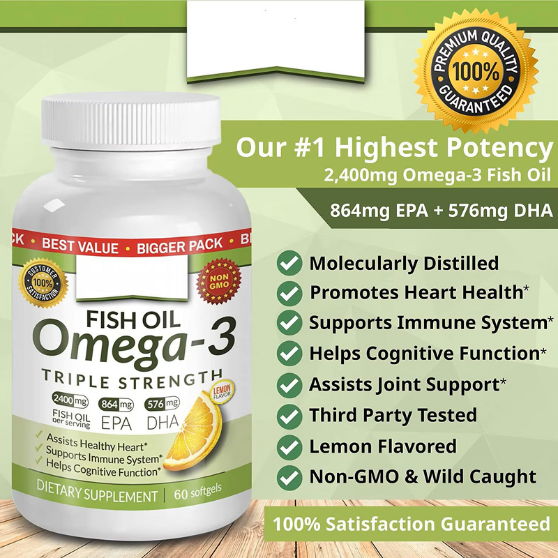Omega 3 Softgel Capsule Manufacturer - 1000mg High Content & OEM