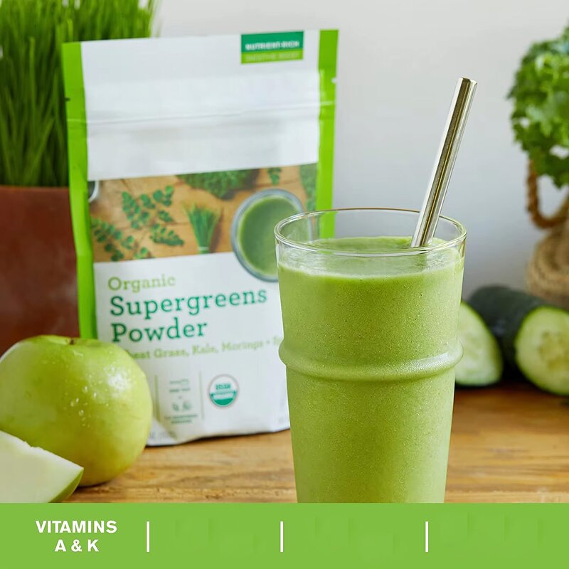 Super Greens Powder Manufacturer - Superfood with Spirulina Moringa Kale for Shakes