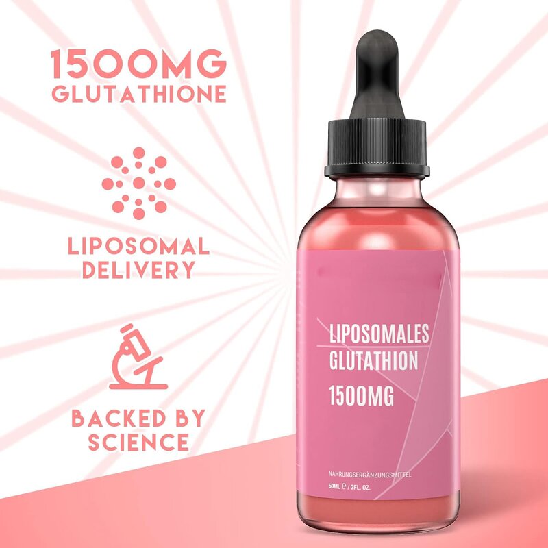 Glutathione Liquid Drops Manufacturer - Liposomal with Vitamin C for Skin Whitening & OEM