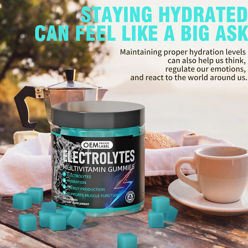 Electrolyte Chews Manufacturer - No Sugar Hydration for Endurance Sports & OEM