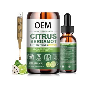 Bergamot Liquid Drops Manufacturer - 1000mg with Natural Soursop