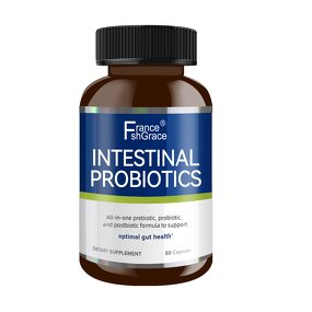 Prebiotic Probiotic Capsules - OEM 3 in 1 Postbiotic Gut Health 60 Count Adult