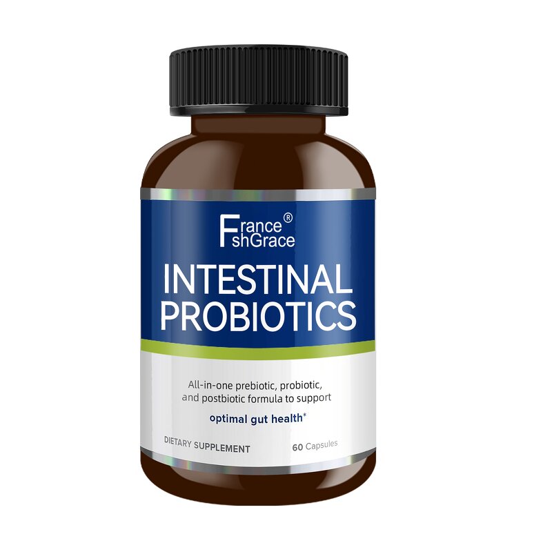 Prebiotic Probiotic Capsules - OEM 3 in 1 Postbiotic Gut Health 60 Count Adult