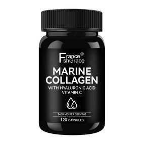 Marine Collagen Capsules - Vitamin Infused Skin Hair Nails Plant Extract