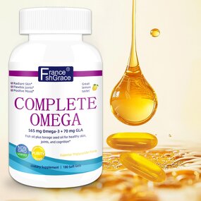 Omega Supplement - Plant Extract Mood Heart Brain Eye Immune Health Adult
