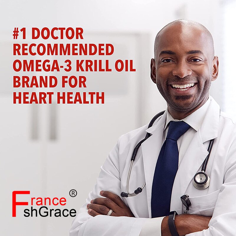 Antarctic Krill Oil - 350mg 60 Count Omega 3 Heart Health Adult