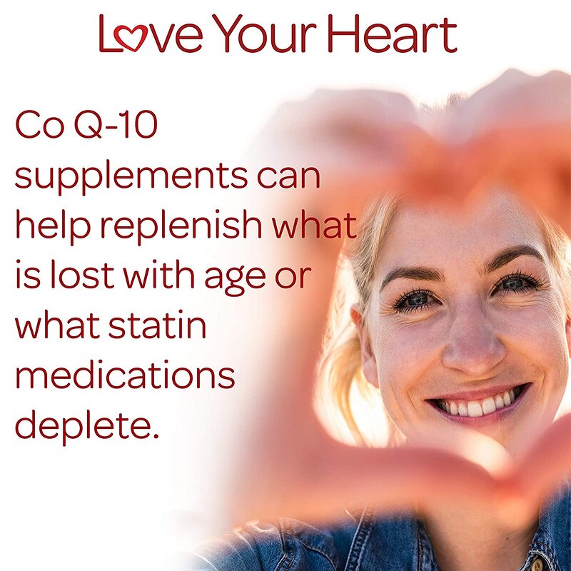 Coenzyme Q10 Softgels - 240 Count Heart Circulation Health Men Women