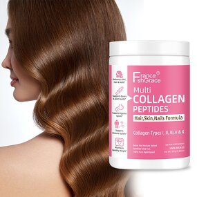 Hydrolyzed Collagen Powder - Probiotics Digestive Enzymes Hair Skin Nails Joint