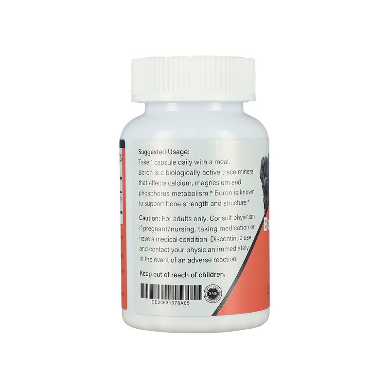 Boron Complex Capsules - Citrate 3mg Aspartate 3mg Glycinate 3mg Mineral Supplement