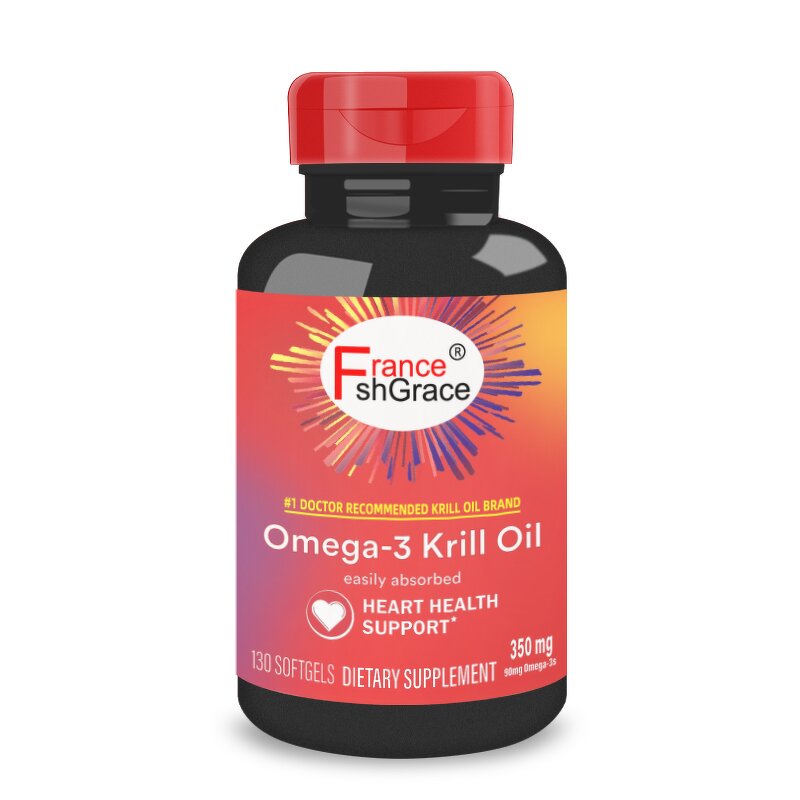 Antarctic Krill Oil - 350mg 60 Count Omega 3 Heart Health Adult