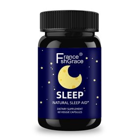 Sleep Aid Capsules - 60 Count Valerian Root Chamomile Non-Habit Forming