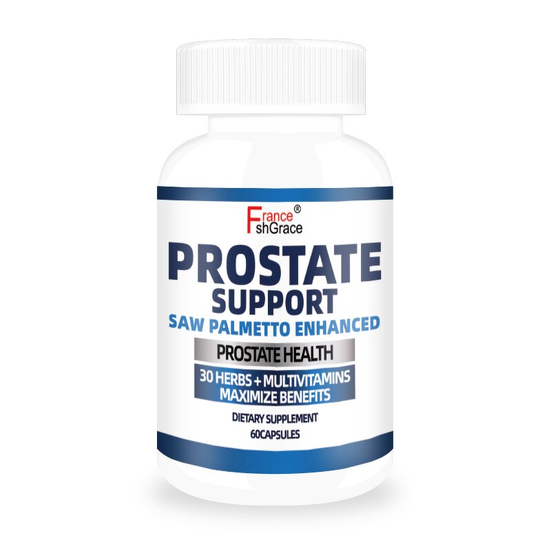 Prostate Support Capsules - Saw Palmetto 25 Herbs Hair Loss Stamina Supplement
