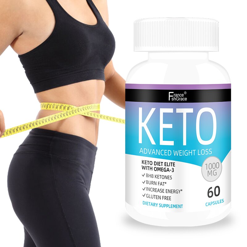 Keto Capsules - 1000mg Ketogenic Energy Support 60 Count Supplement