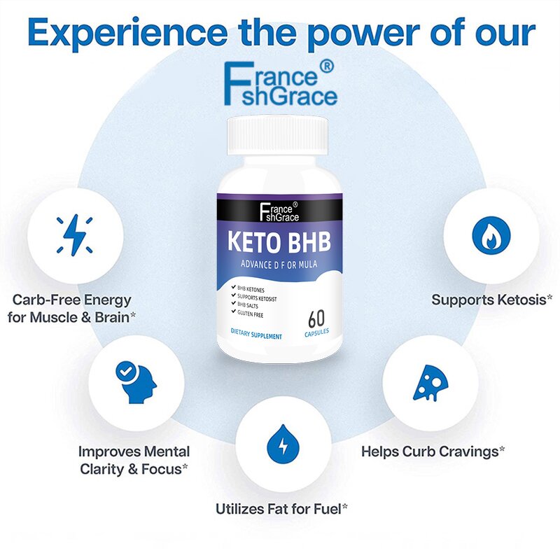 Premium Keto Capsules - Ketosis Fat Energy Multi Collagen Peptides