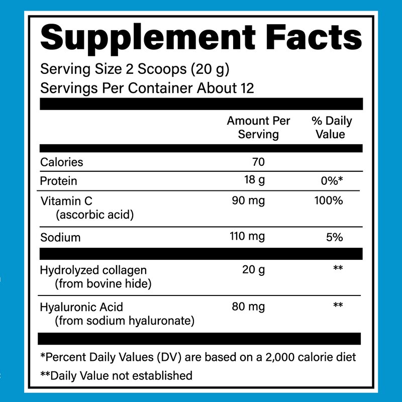 Marine Collagen Powder - Organic Women Health Support Plant Extract Supplement