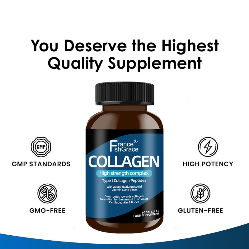 Fish Collagen Peptides - Organic Extract Skin Hair Nails Adult Supplement