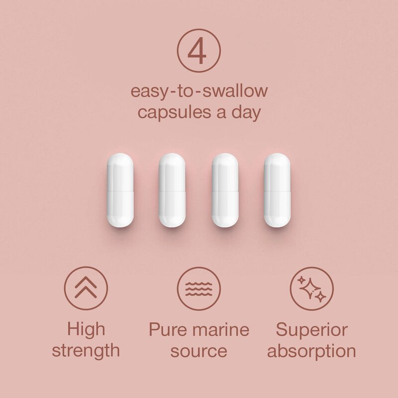 Marine Collagen Capsules - Vitamin Infused Skin Hair Nails Plant Extract