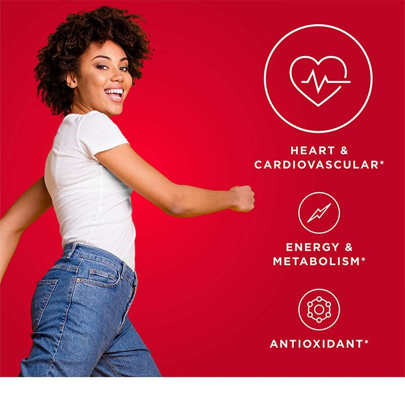 CoQ10 Softgels - 120 Count Mitochondrial Health Antioxidant Support