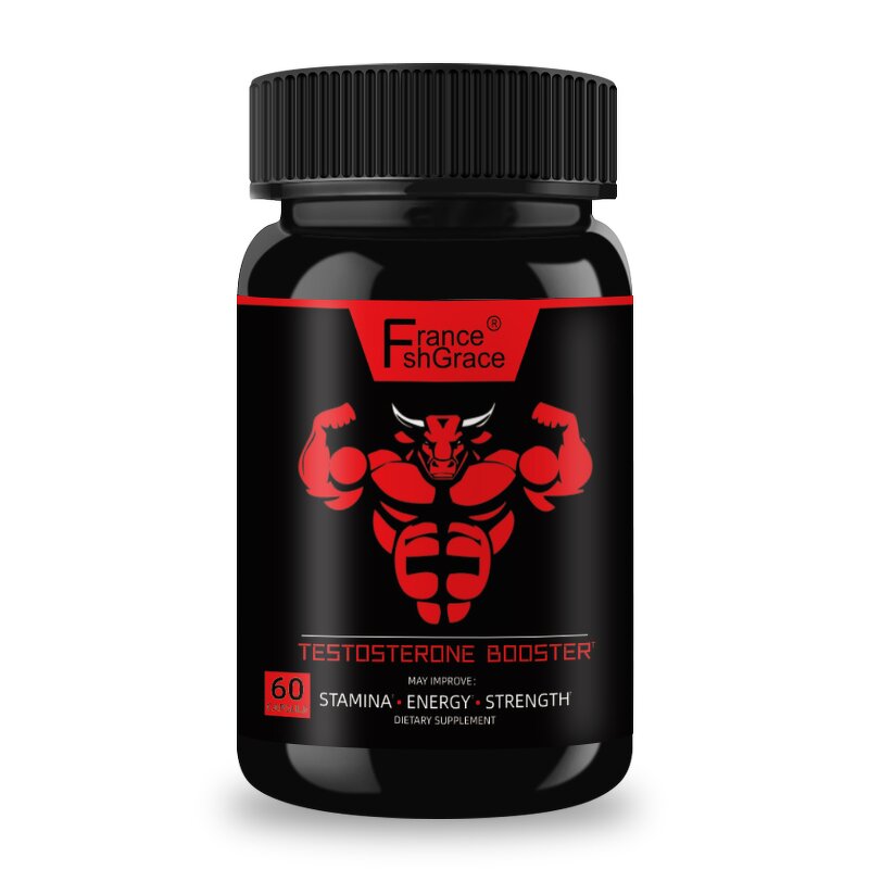 Male Booster Capsules - Organic Herbal Efficiency Strength Flexibility