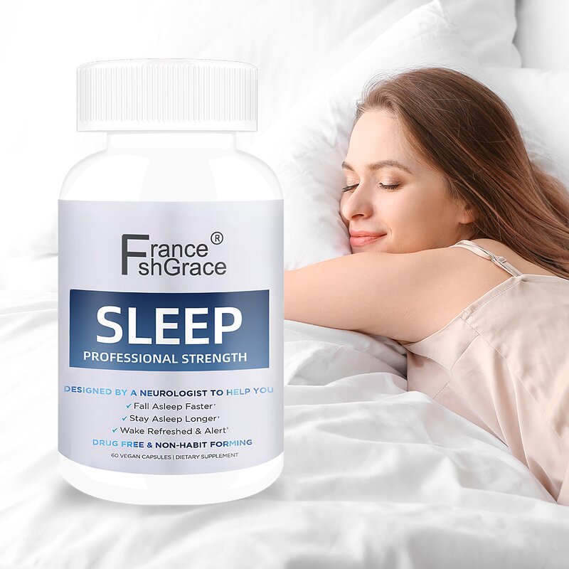 Sleep Aid Capsules - 60 Count Immune Function Support Men Women