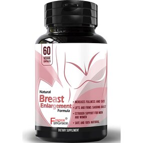 Breast Enhancement Pills - 60 Count Estrogen Supplement Men Women Bigger Boobs