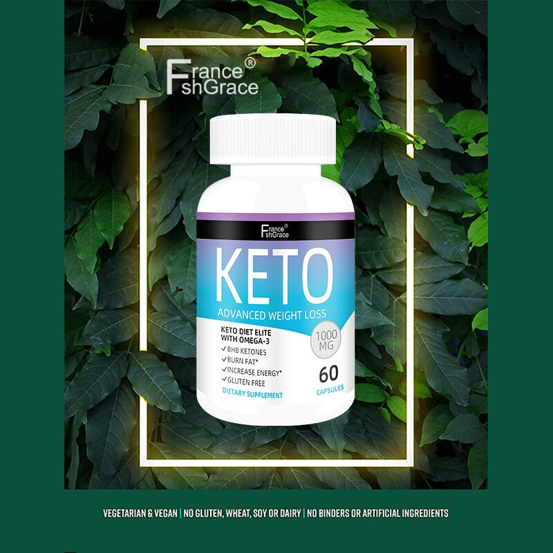 Keto Capsules - 1000mg Ketogenic Energy Support 60 Count Supplement