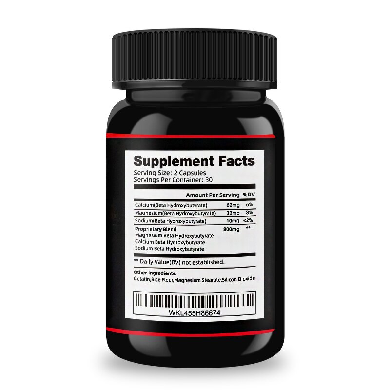 Keto BHB Capsules - Thermogenic Fat Burner Weight Loss Men Women