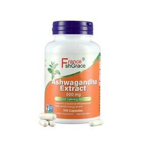 Ashwagandha Capsules - 500mg Root Extract Adult Immune Support Supplement