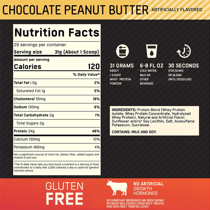Whey Protein Isolate - Hydro Chocolate Peanut Butter OEM Private Label