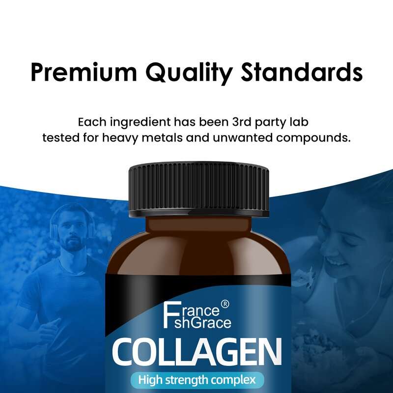 Fish Collagen Peptides - Organic Extract Skin Hair Nails Adult Supplement