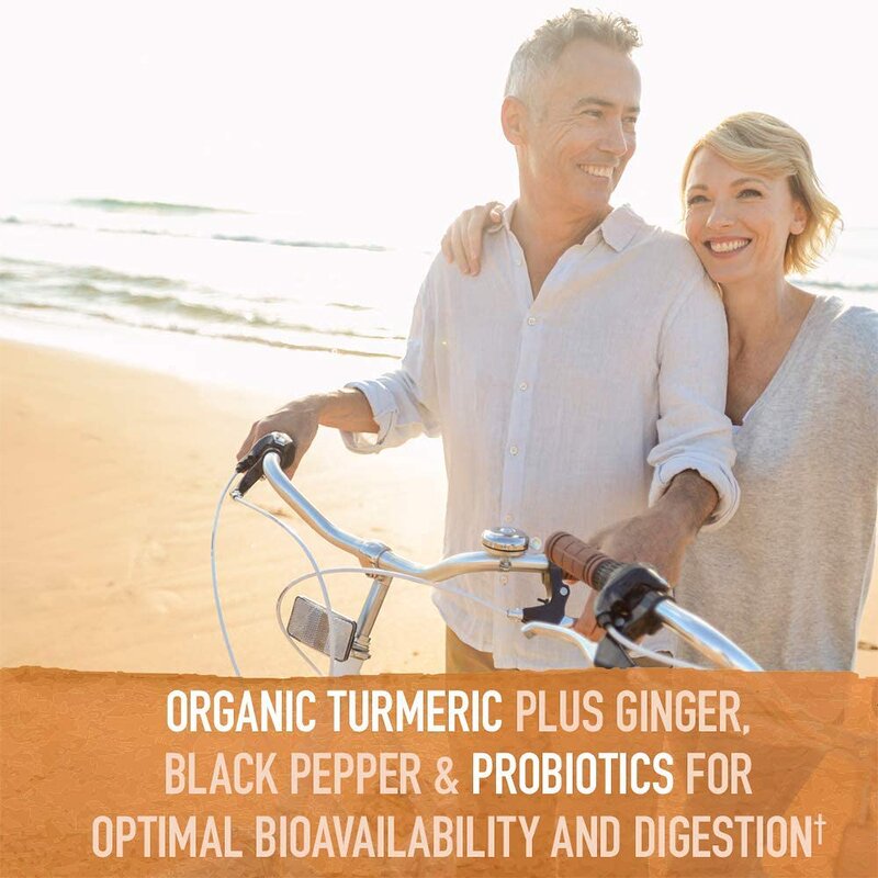 Turmeric Tablets - Organic Extract Inflammatory Antioxidant Response